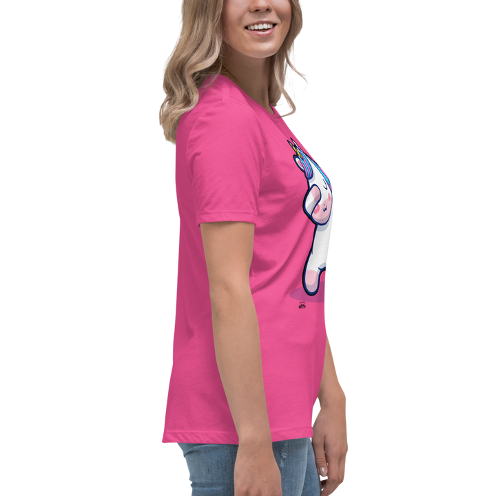 T-shirt fit donna Unicorn Dance - Gufetto Brand 