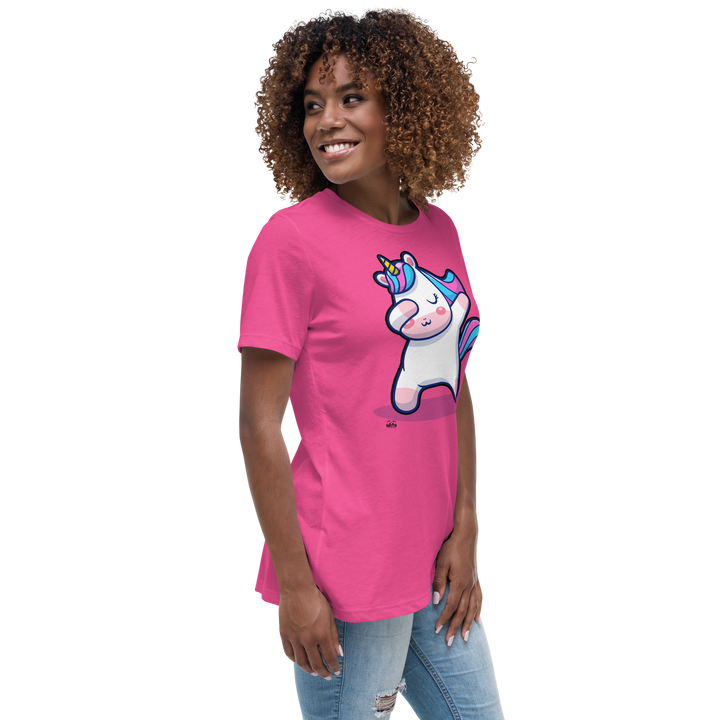 T-shirt fit donna Unicorn Dance - Gufetto Brand 