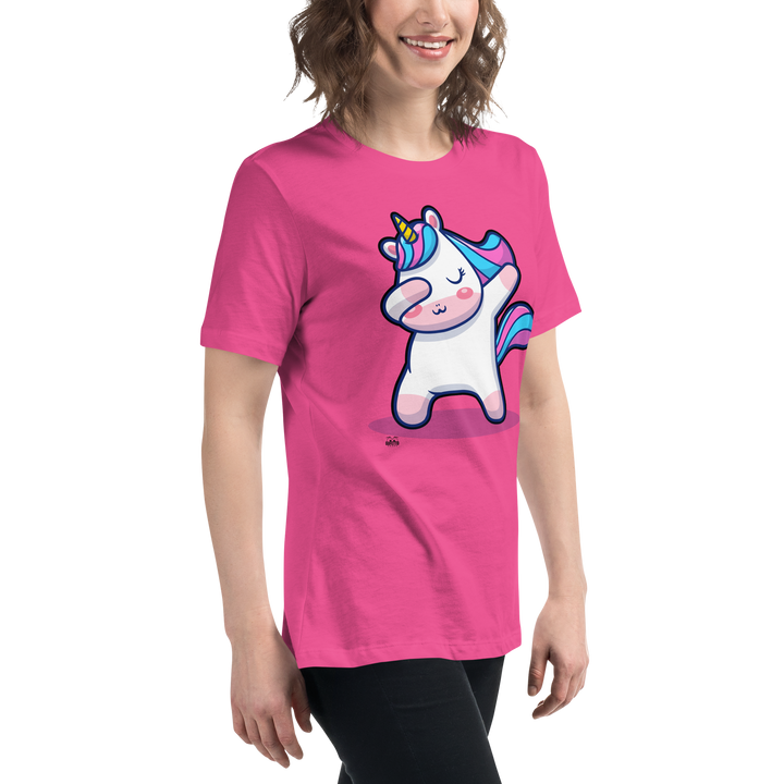 T-shirt fit donna Unicorn Dance - Gufetto Brand 