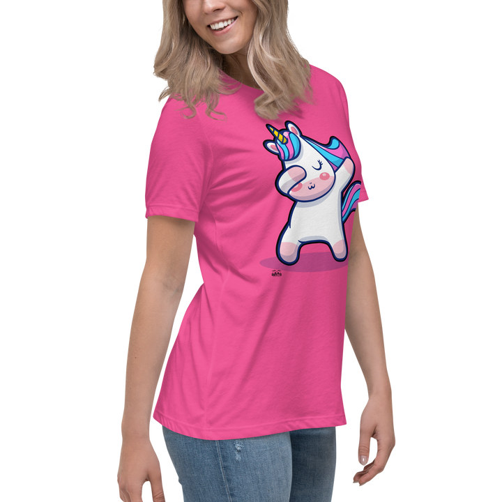 T-shirt fit donna Unicorn Dance - Gufetto Brand 