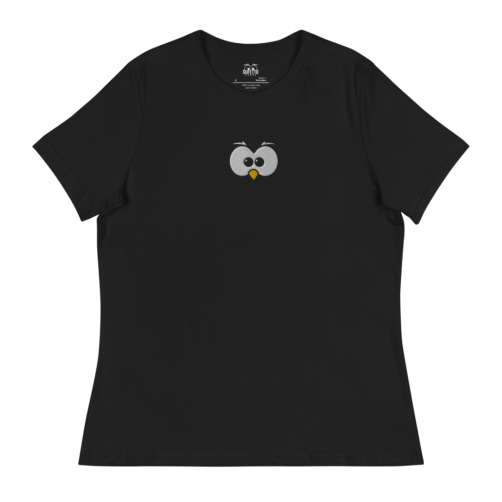 T-shirt relaxed fit donna GUFETTO OCCHI - Gufetto Brand 