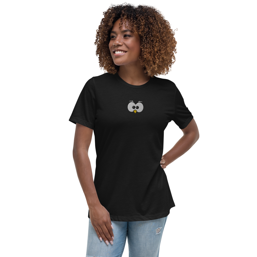 T-shirt relaxed fit donna GUFETTO OCCHI - Gufetto Brand 