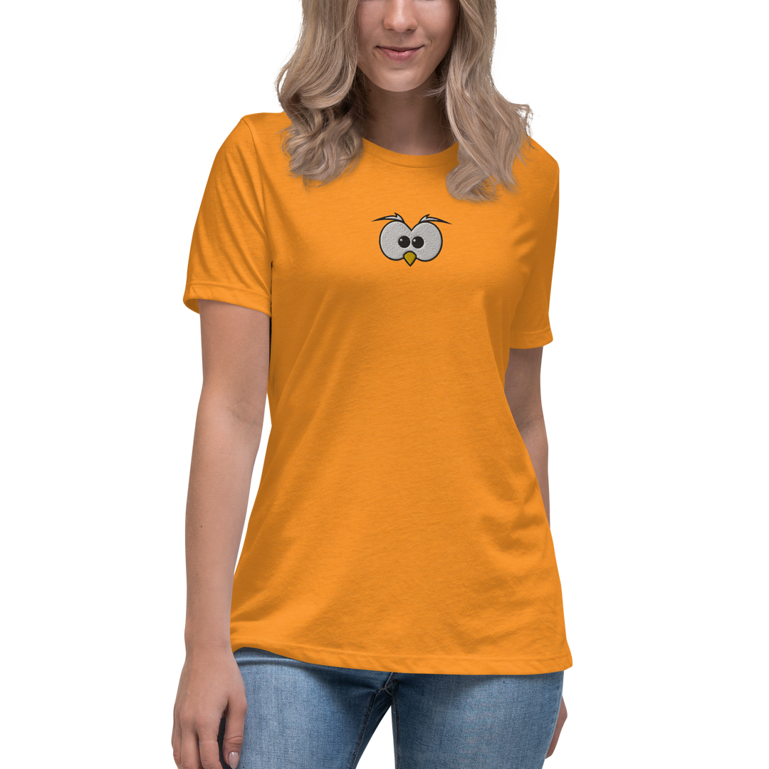 T-shirt relaxed fit donna GUFETTO OCCHI - Gufetto Brand 