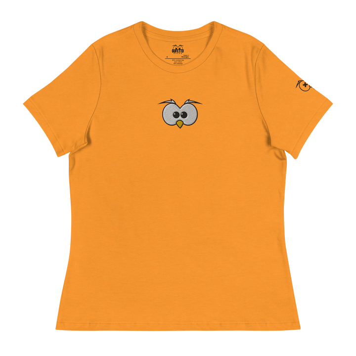 T-shirt relaxed fit donna GUFETTO OCCHI - Gufetto Brand 