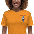 T-shirt Ricamata Donna Spritzolo - Gufetto Brand 