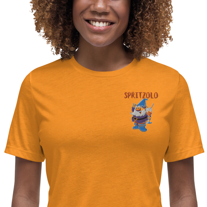 T-shirt Ricamata Donna Spritzolo - Gufetto Brand 