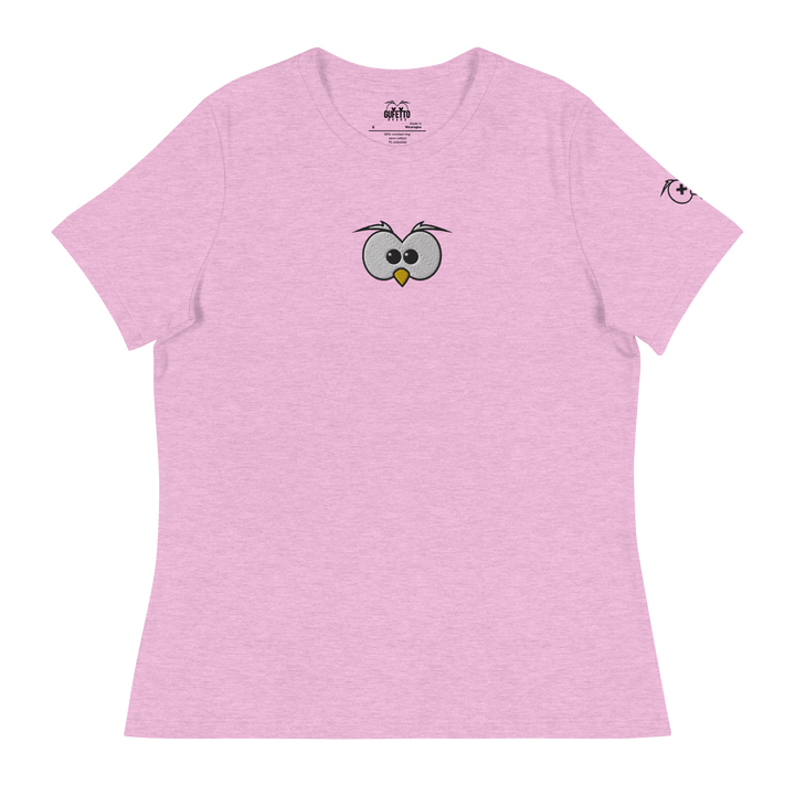 T-shirt relaxed fit donna GUFETTO OCCHI - Gufetto Brand 
