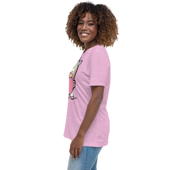 T-shirt fit donna Unicorn Cuore - Gufetto Brand 