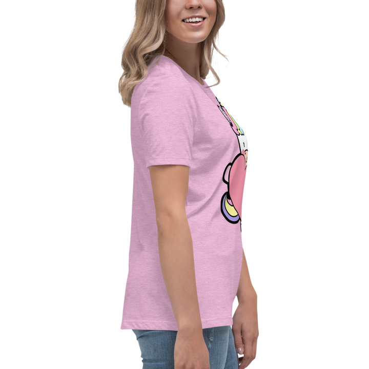 T-shirt fit donna Unicorn Cuore - Gufetto Brand 