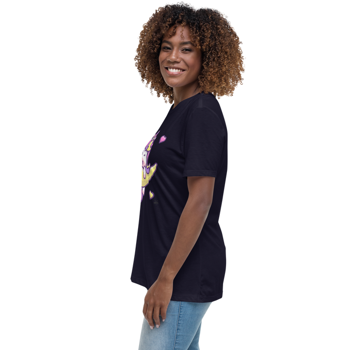 T-shirt  fit donna Unicorn Luna - Gufetto Brand 