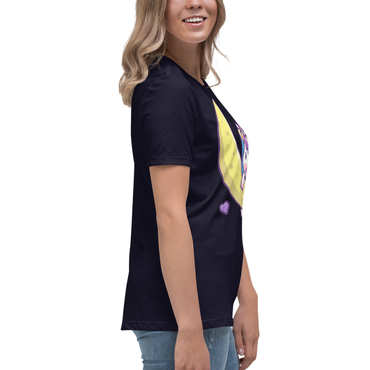 T-shirt  fit donna Unicorn Luna - Gufetto Brand 