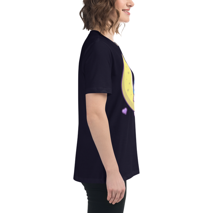 T-shirt  fit donna Unicorn Luna - Gufetto Brand 