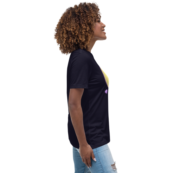 T-shirt  fit donna Unicorn Luna - Gufetto Brand 