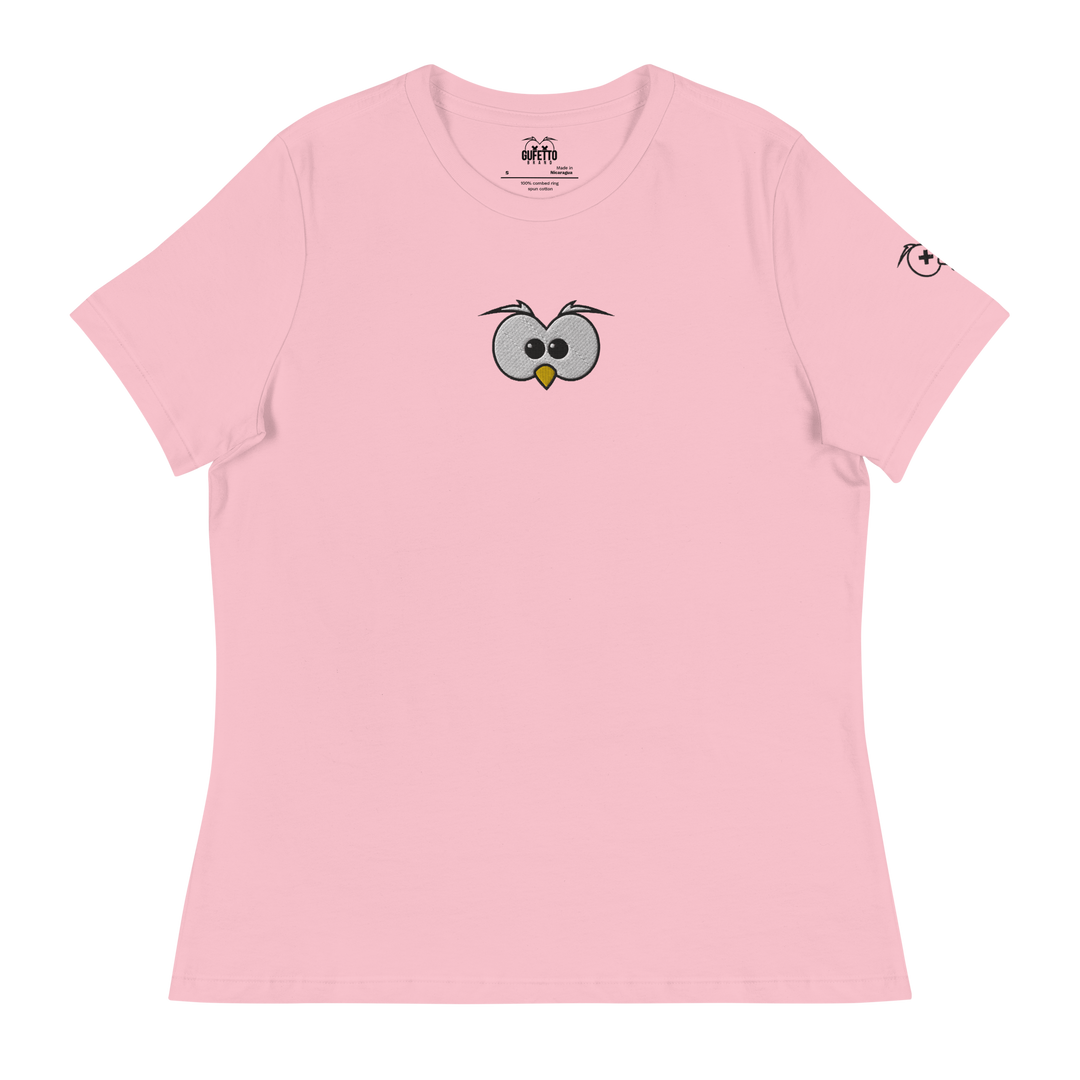 T-shirt relaxed fit donna GUFETTO OCCHI - Gufetto Brand 