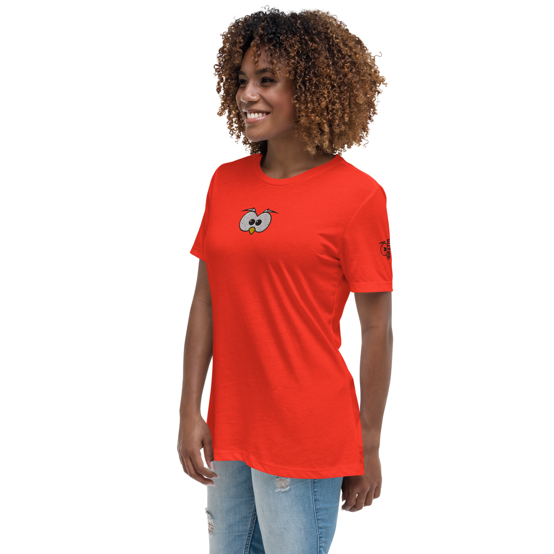 T-shirt relaxed fit donna GUFETTO OCCHI - Gufetto Brand 