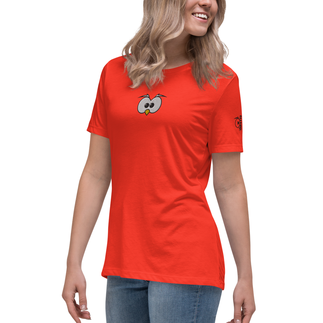 T-shirt relaxed fit donna GUFETTO OCCHI - Gufetto Brand 