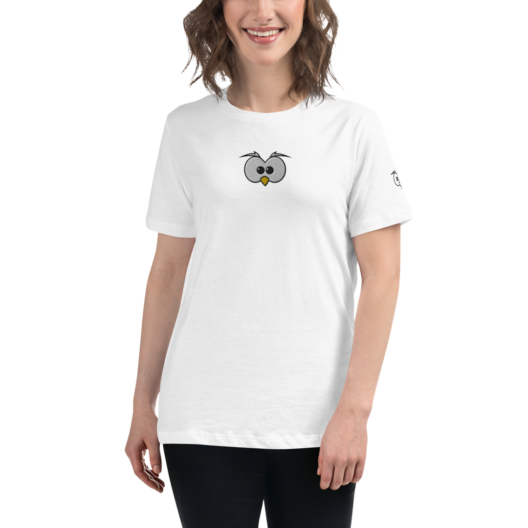 T-shirt relaxed fit donna GUFETTO OCCHI - Gufetto Brand 