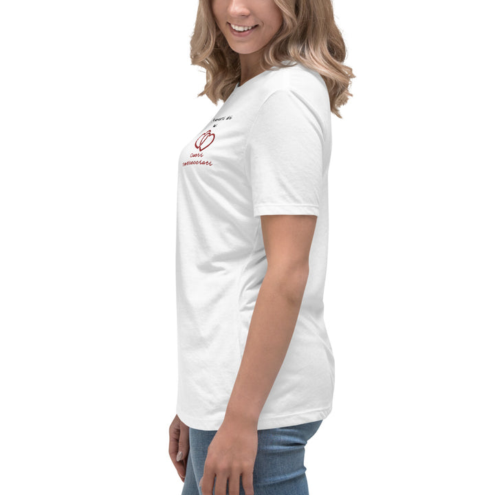 T-shirt Ricamata Donna Ricordati di me Cuori Intrecciati - Gufetto Brand 