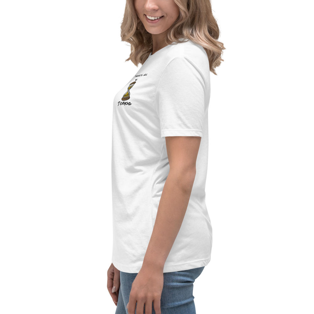T-shirt Ricamata Donna Ricordati di Me Clessidra - Gufetto Brand 