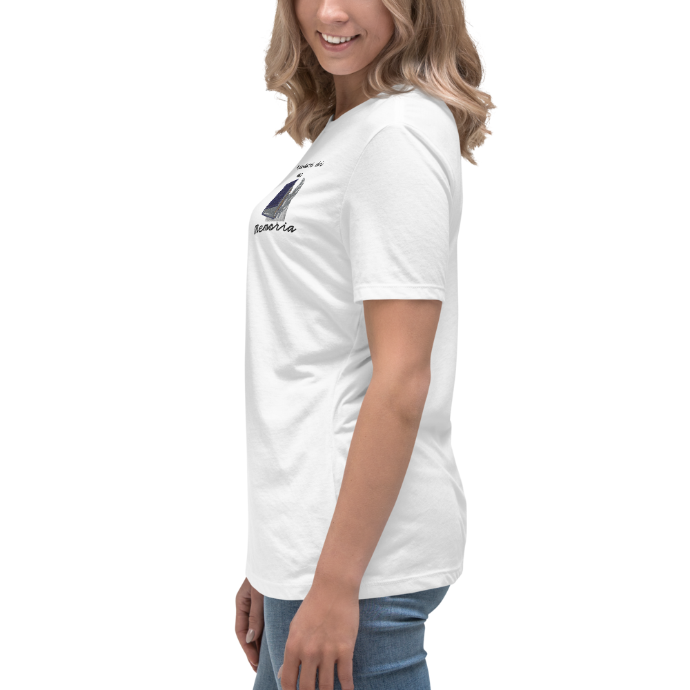 T-shirt Ricamata Donna Ricordati di Me Libro e Penna - Gufetto Brand 