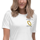 T-shirt Ricamata Donna Ricordati di Me Anello - Gufetto Brand 