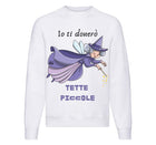 Felpa Classic Donna Le Fatine Ignoranti Tette Piccole ( T7893127 ) - Gufetto Brand 