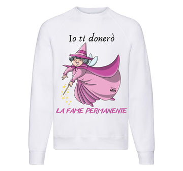 Felpa Classic Uomo Donna Le Fatine Ignoranti Fame Permanente ( F5298420 )