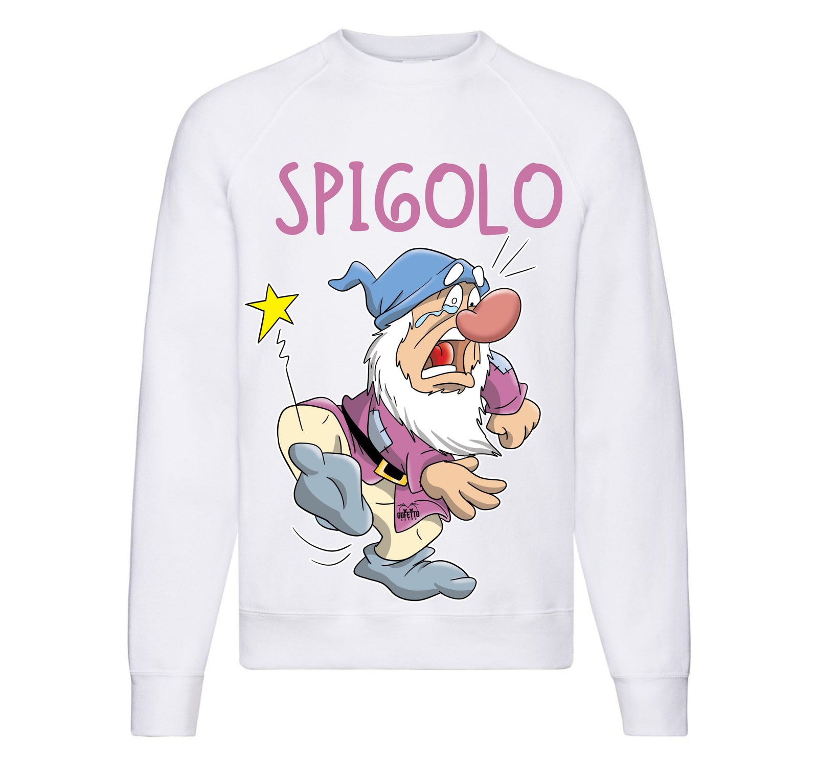 Felpa Classic Uomo Donna SPIGOLO ( S6663302 ) - Gufetto Brand 