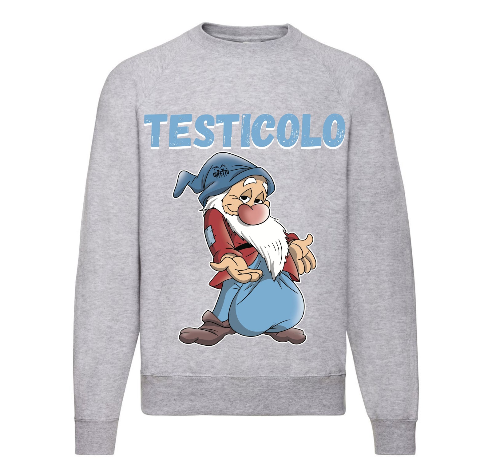 Felpa Classic Uomo Donna TESTICOLO ( T40982187 ) - Gufetto Brand 