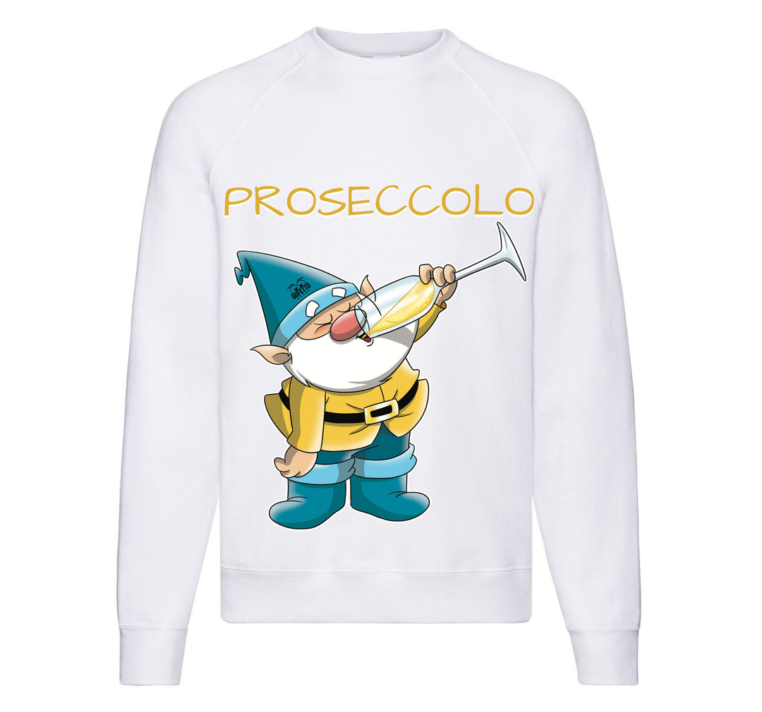 Felpa Classic Uomo Donna PROSECCOLO TWO ( P00084218 ) - Gufetto Brand 