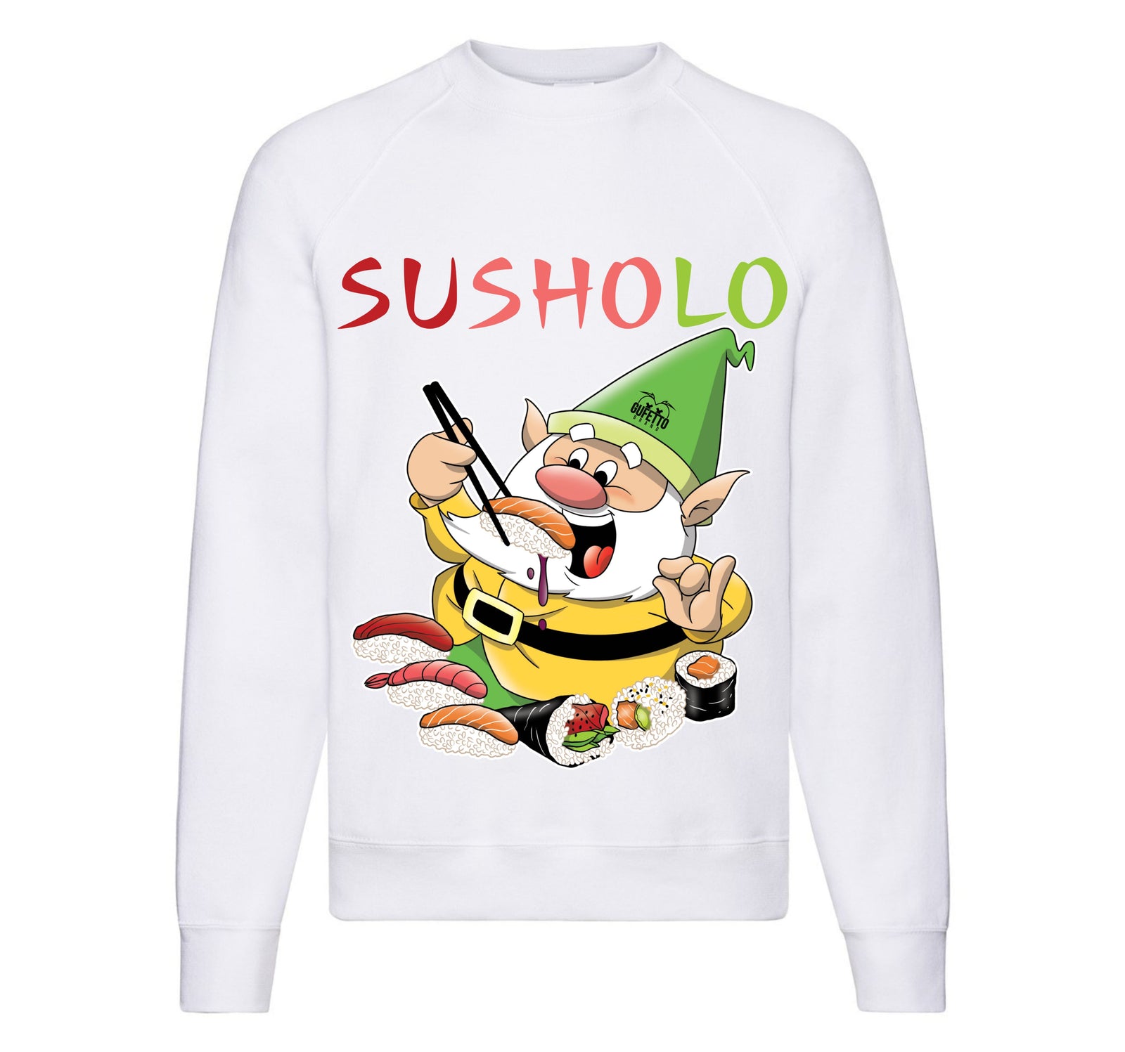 Felpa Classic Uomo Donna Susholo ( S6888453 ) - Gufetto Brand 