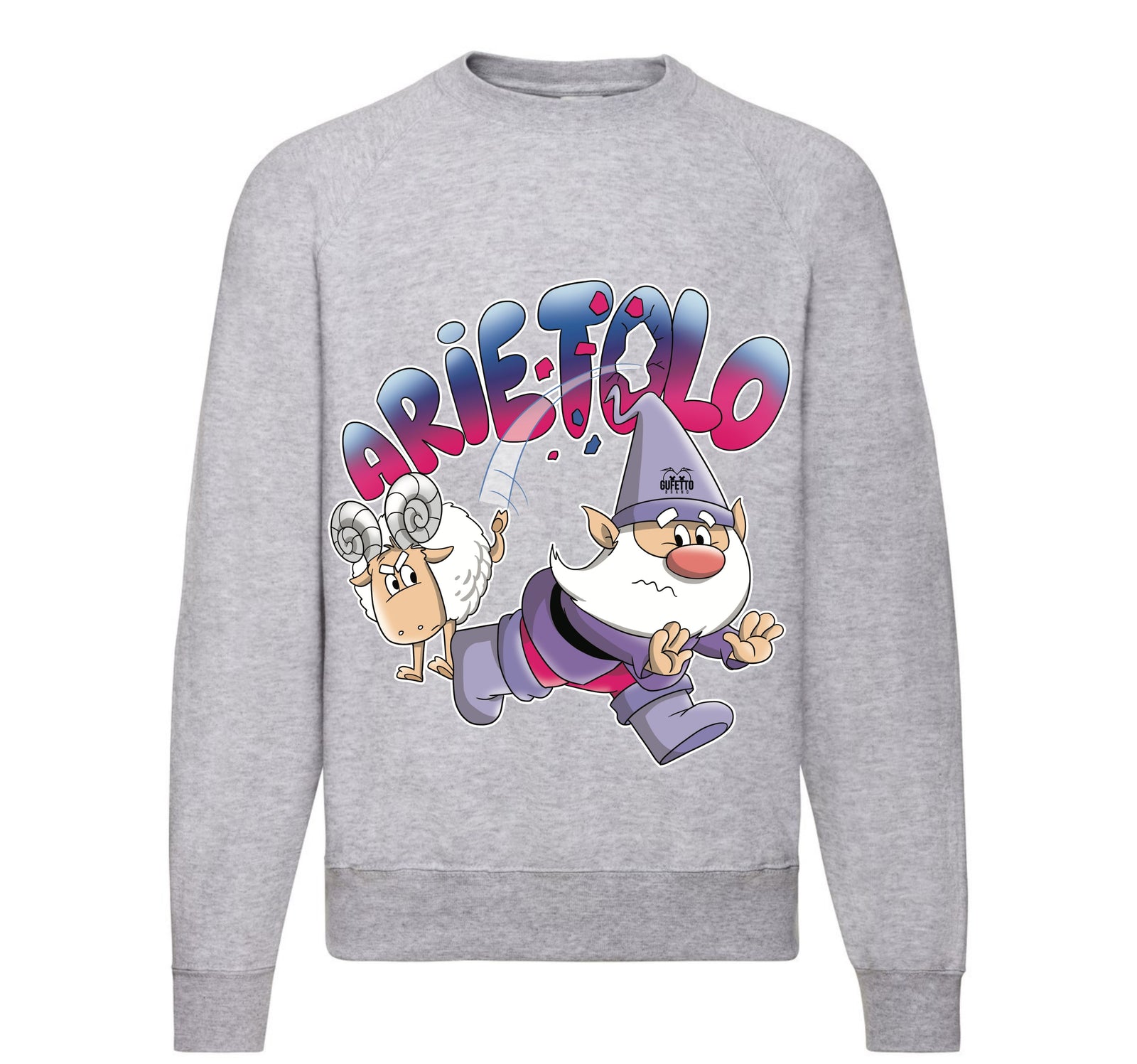 Felpa Classic Uomo Donna ARIETOLO ( A43578909 ) - Gufetto Brand 