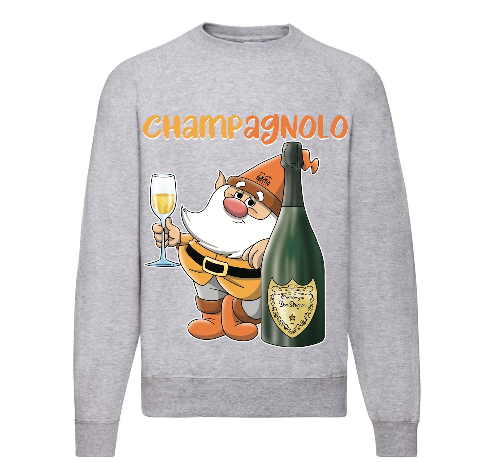 Felpa Classic Uomo Donna CHAMPAGNOLO ( C777333 ) - Gufetto Brand 