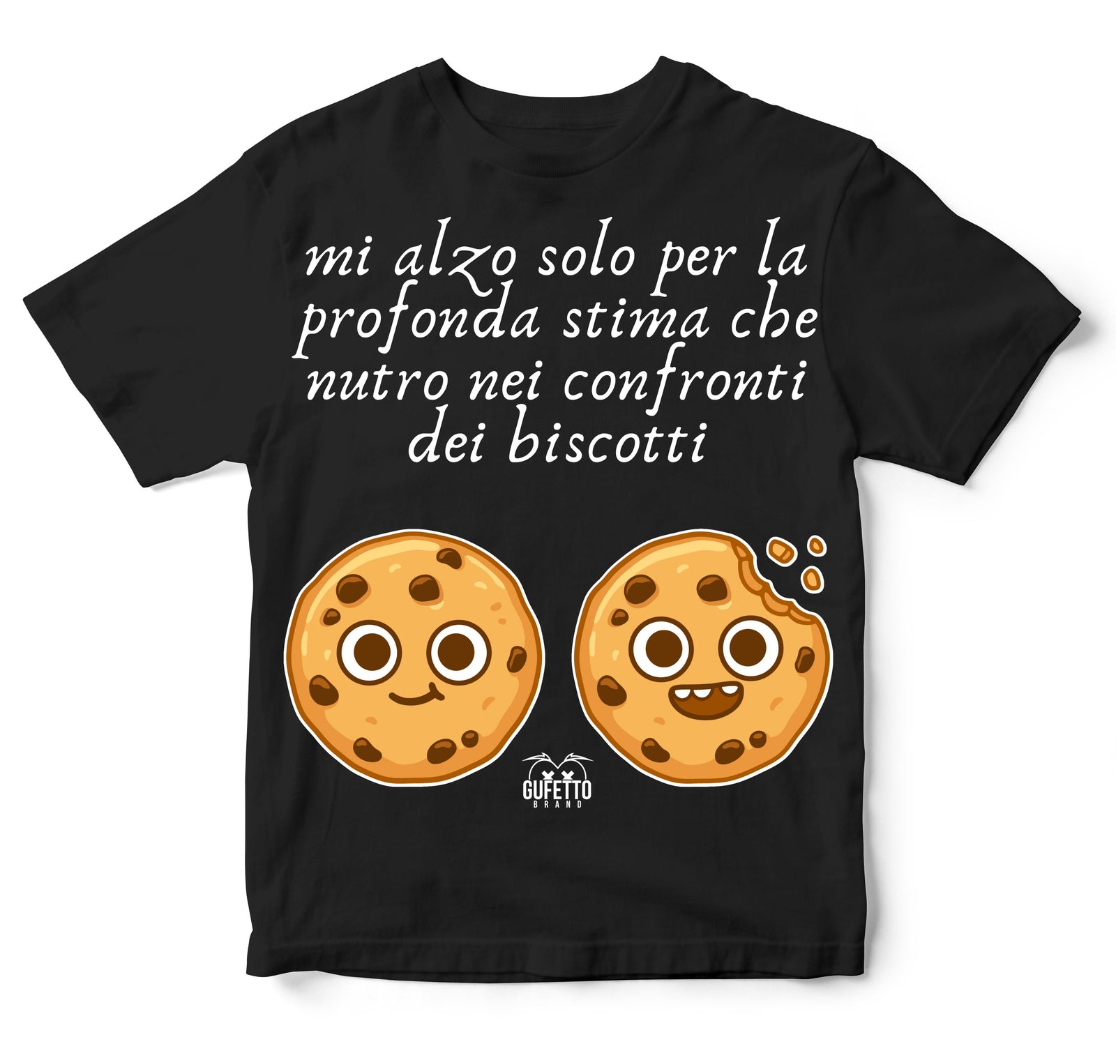 T-shirt Bambino/a Cookies C6709865 - Gufetto Brand 