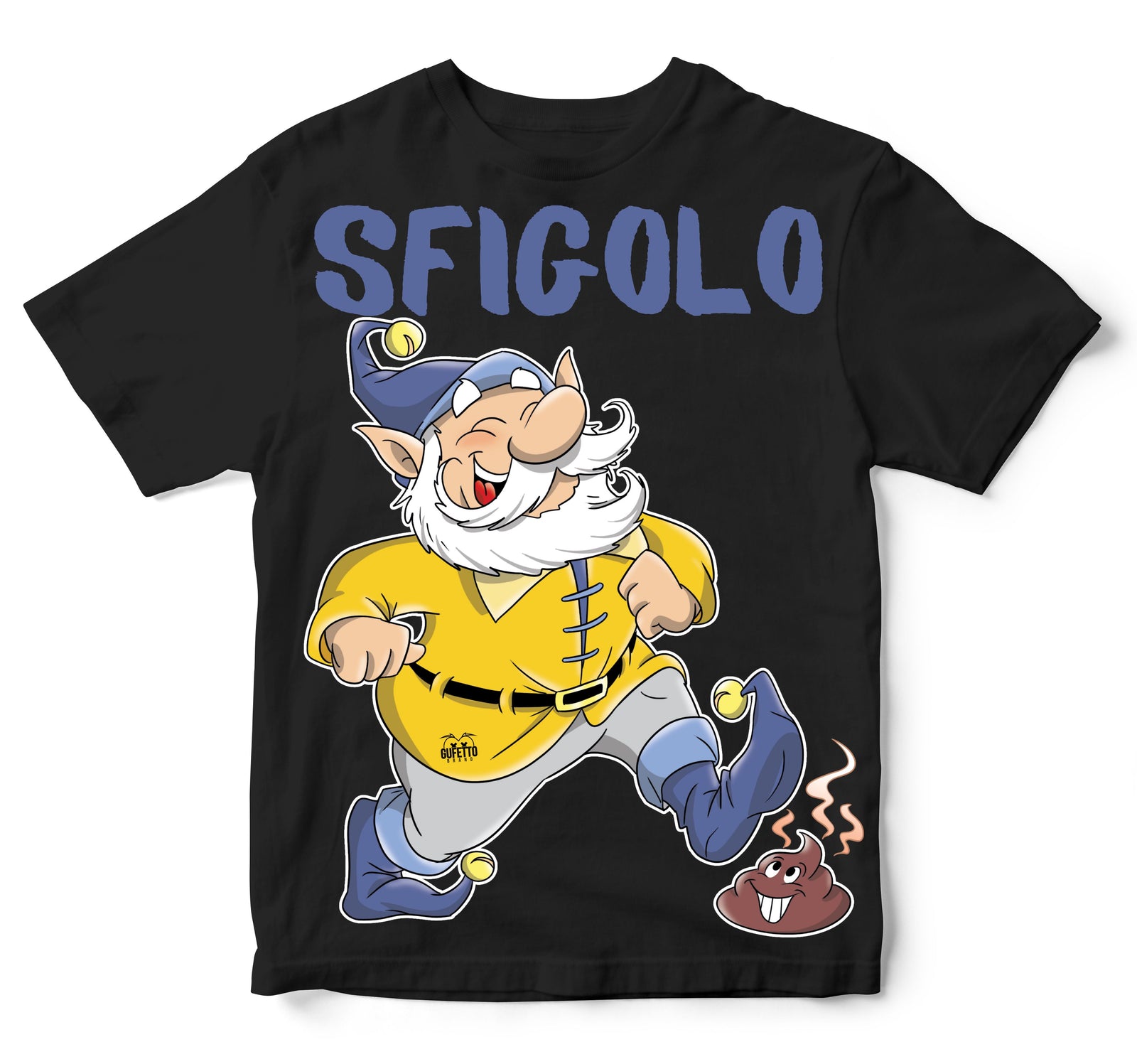 T-shirt Bambino/a Sfigolo ( S555666798 ) - Gufetto Brand 