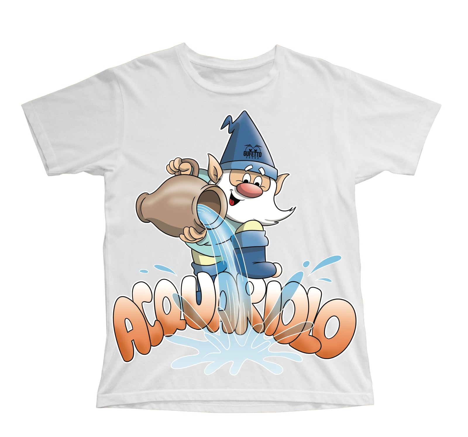 T-shirt Bambino/a Acquariolo ( A67990453 ) - Gufetto Brand 