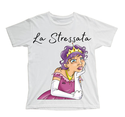 T-shirt Bambino/a Principesse 2.0 LA STRESSATA ( S68099876 )