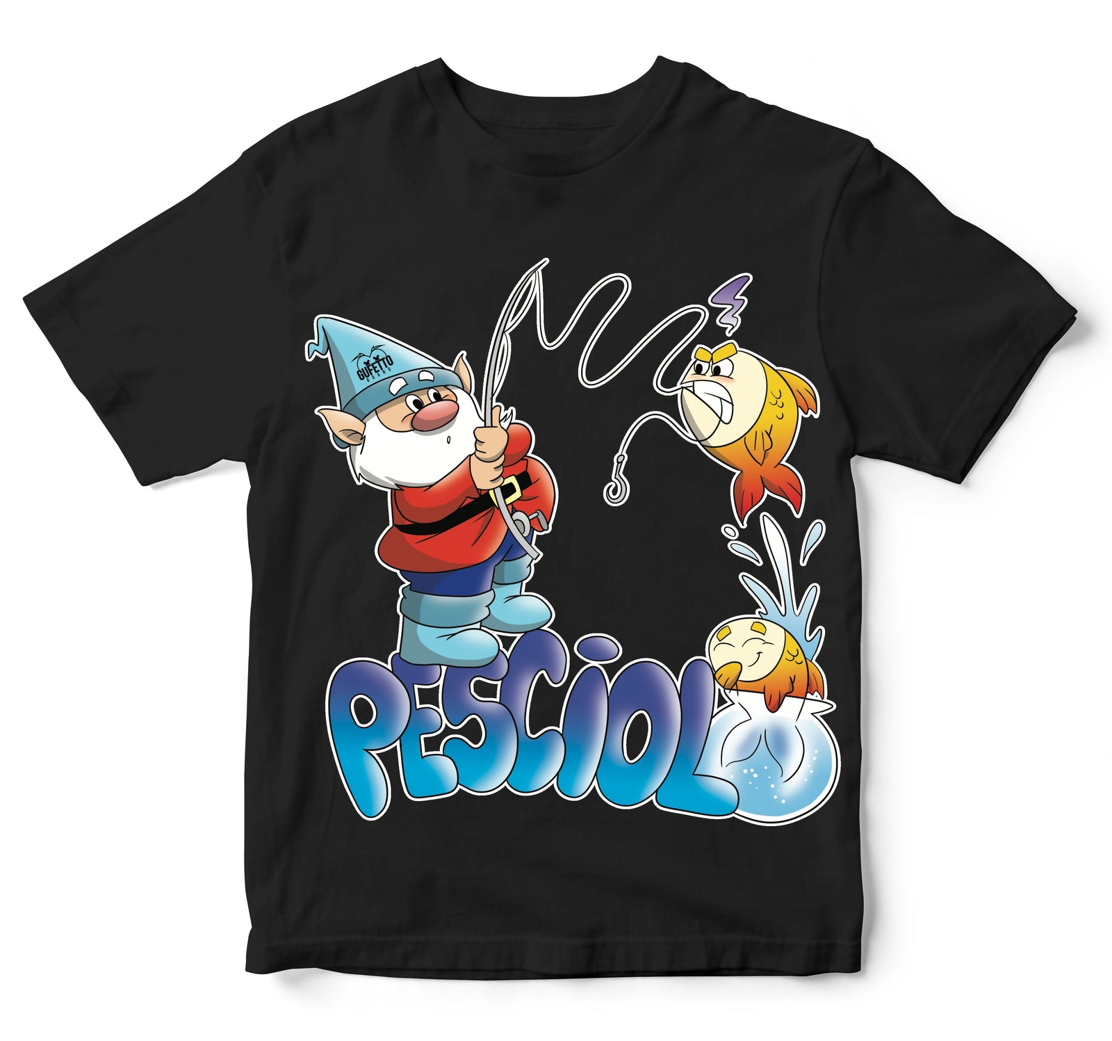 T-shirt Bambino/a PESCIOLO ( P21215689 ) - Gufetto Brand 