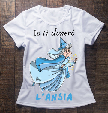 T-shirt Donna Le Fatine Ignoranti Ansia  ( A5709217 )