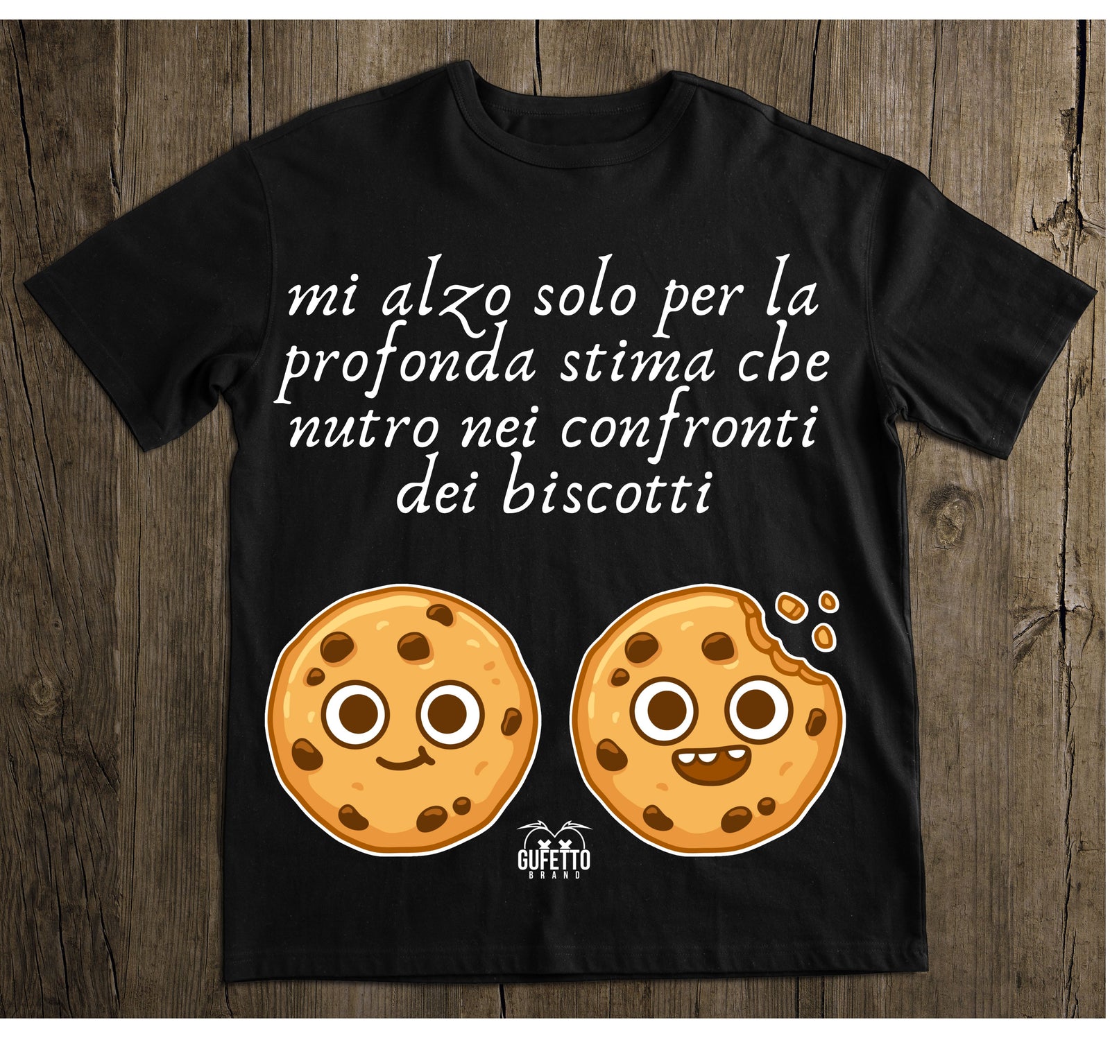 T-shirt  Uomo Cookies ( C6709865 ) - Gufetto Brand 