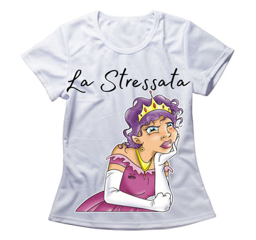 T-shirt Donna Principesse 2.0 LA STRESSATA ( S68099876 )