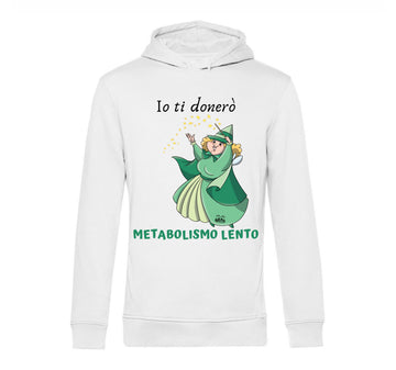 Felpa donna Le Fatine Ignoranti Metabolismo Lento ( M5554298 )