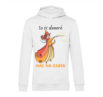 Felpa donna Le Fatine Ignoranti Mai 'na Gioia ( G7190472 )