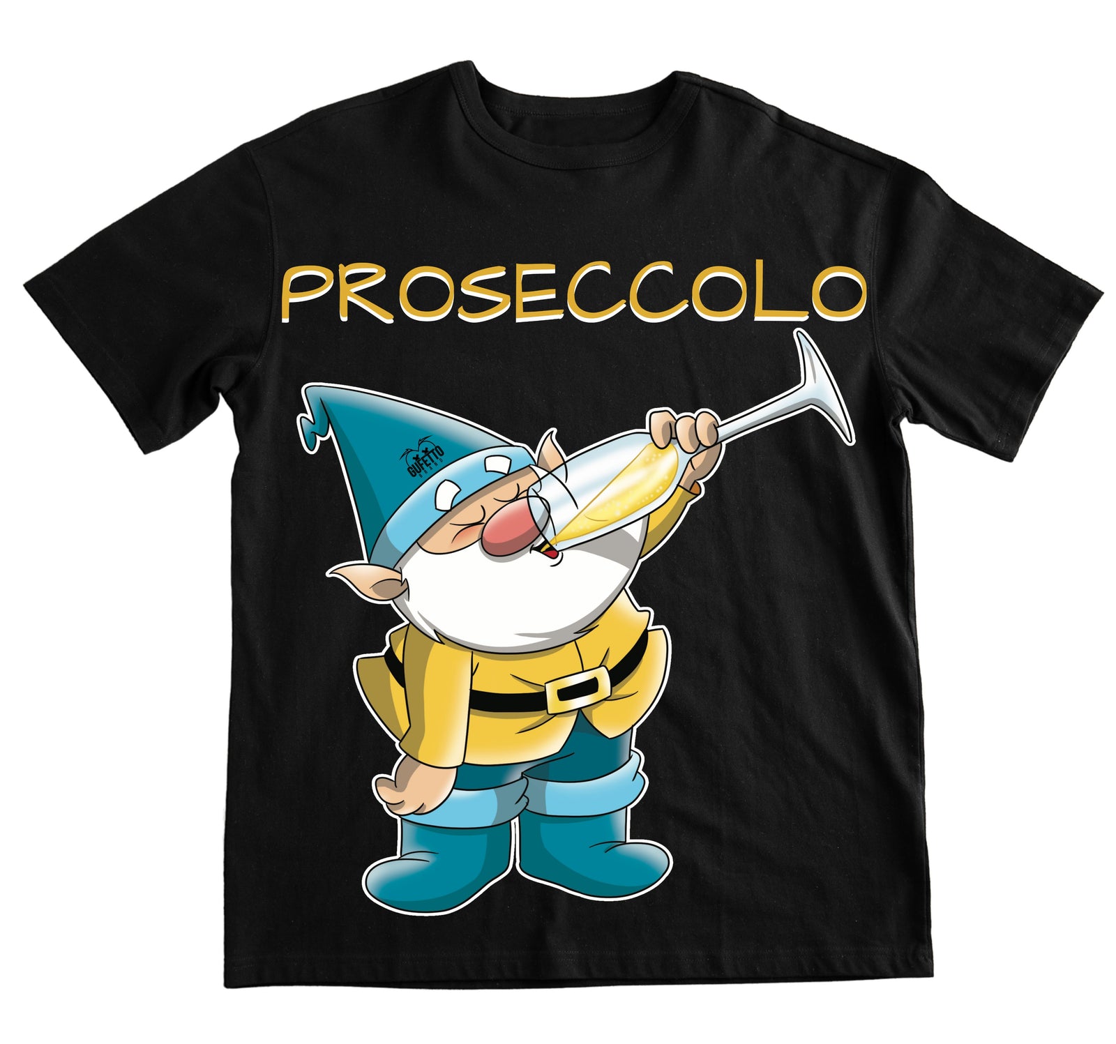 T-shirt Uomo PROSECCOLO TWO ( P00084218 ) - Gufetto Brand 