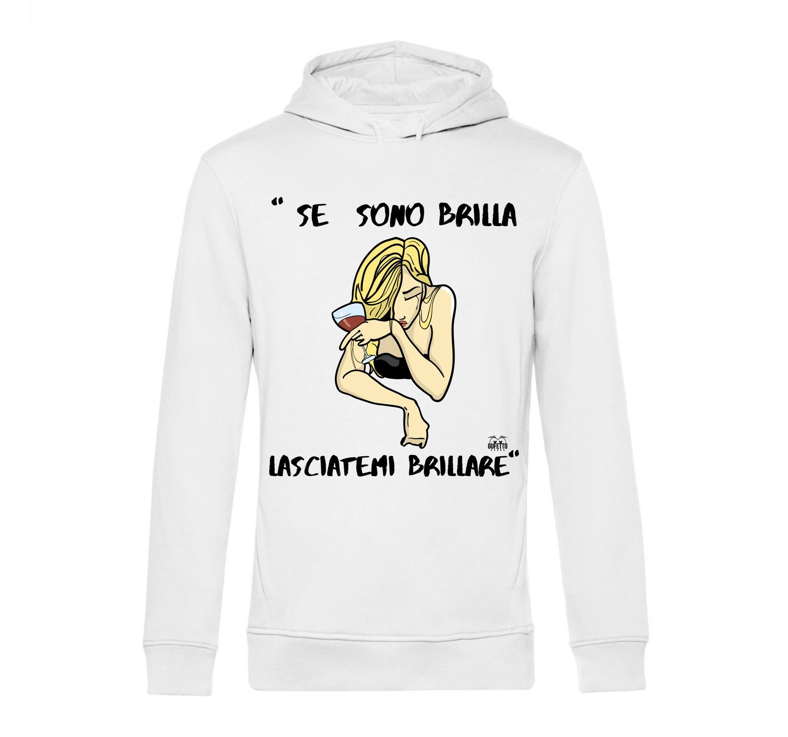 Felpa donna BRILLA( B34448906 ) - Gufetto Brand 