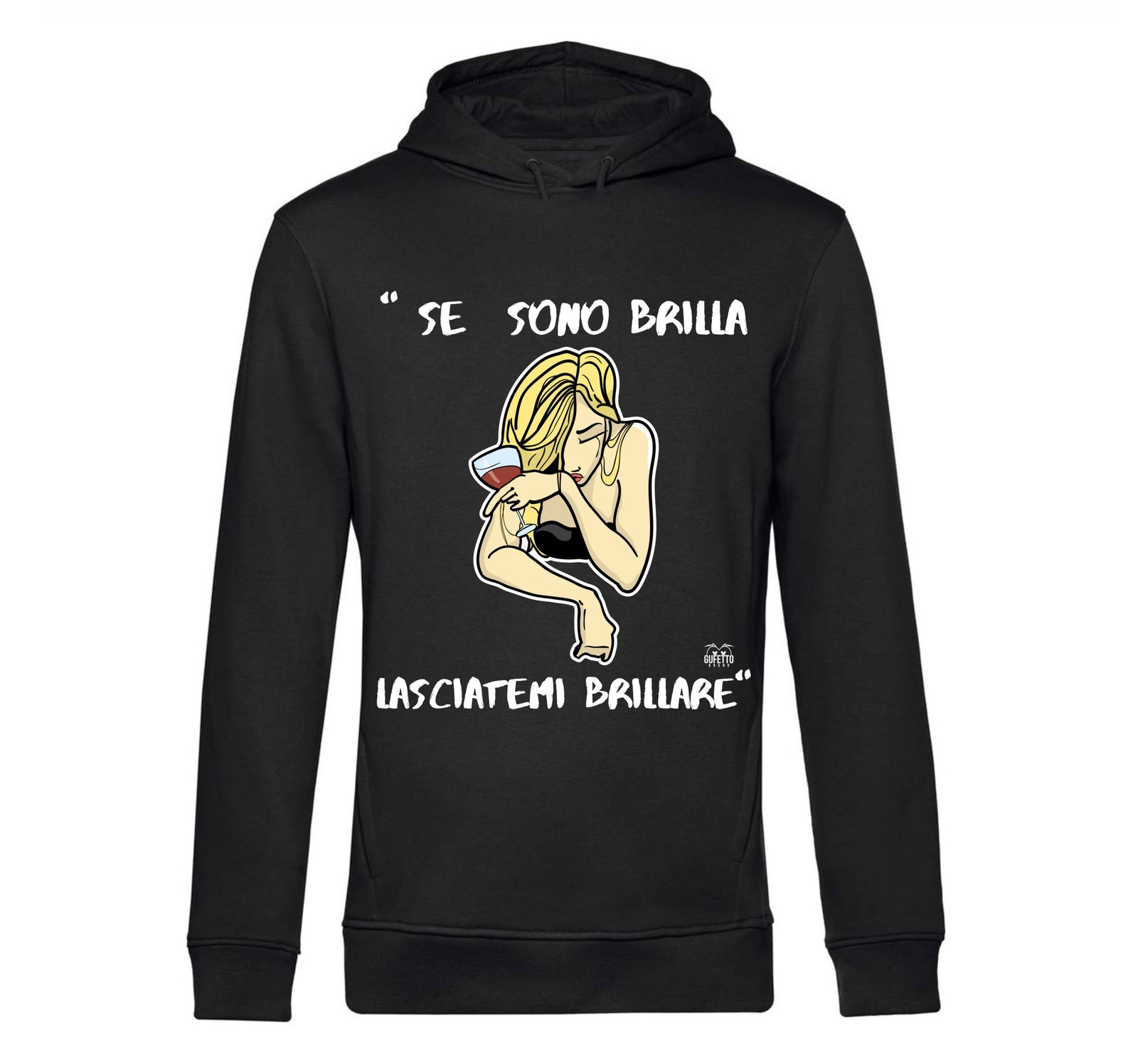 Felpa donna BRILLA( B34448906 ) - Gufetto Brand 