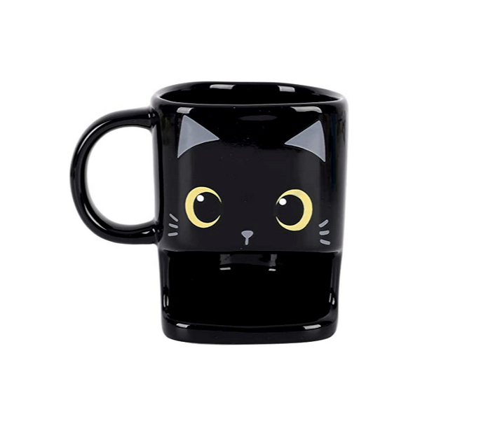 Tazza porta biscotti 250ml (Cat) - Gufetto Brand 