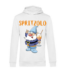 Felpa cappuccio Bianca Donna Spritzolo Outlet - Gufetto Brand 