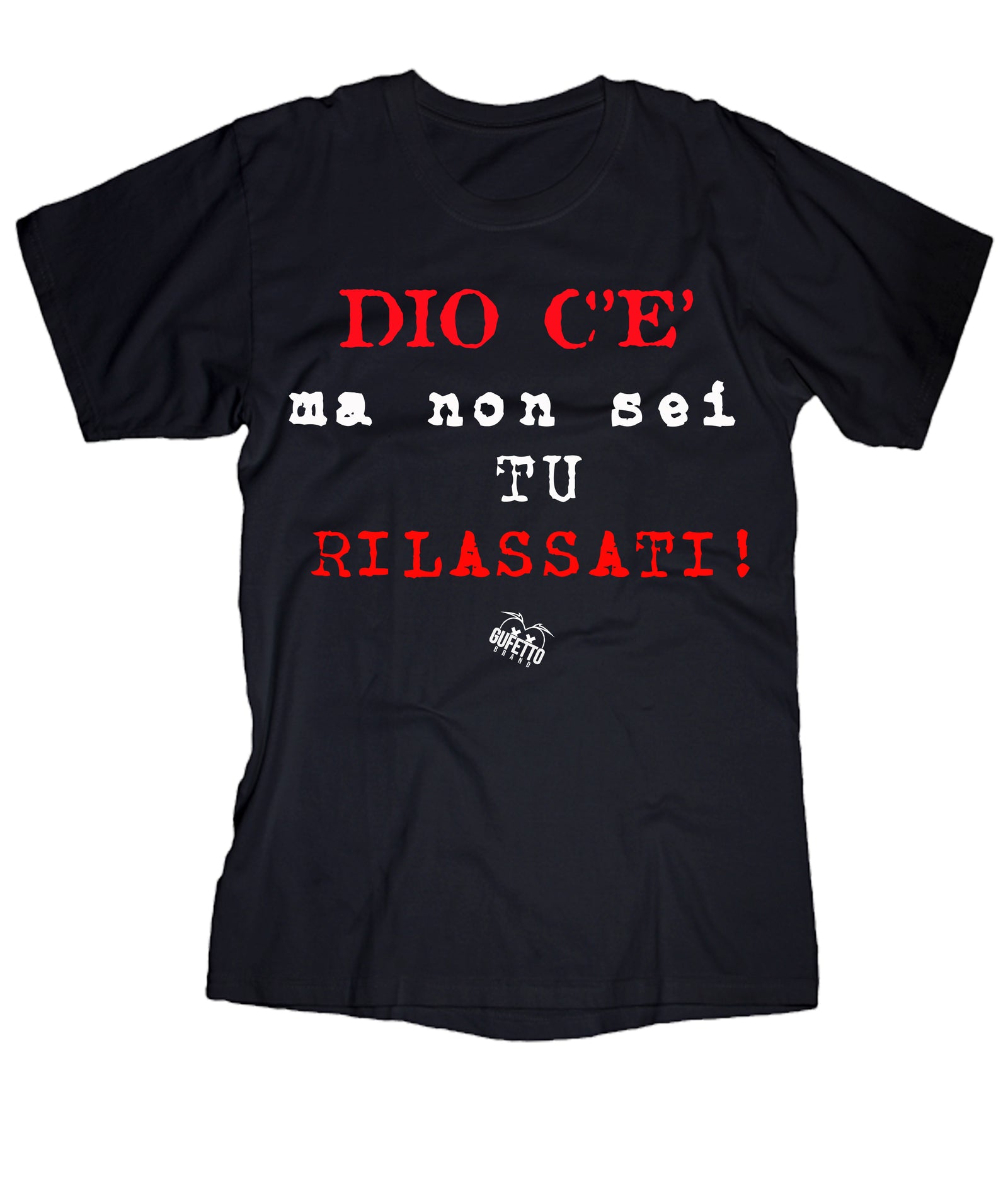 T-shirt Uomo Dio C'è - Gufetto Brand 