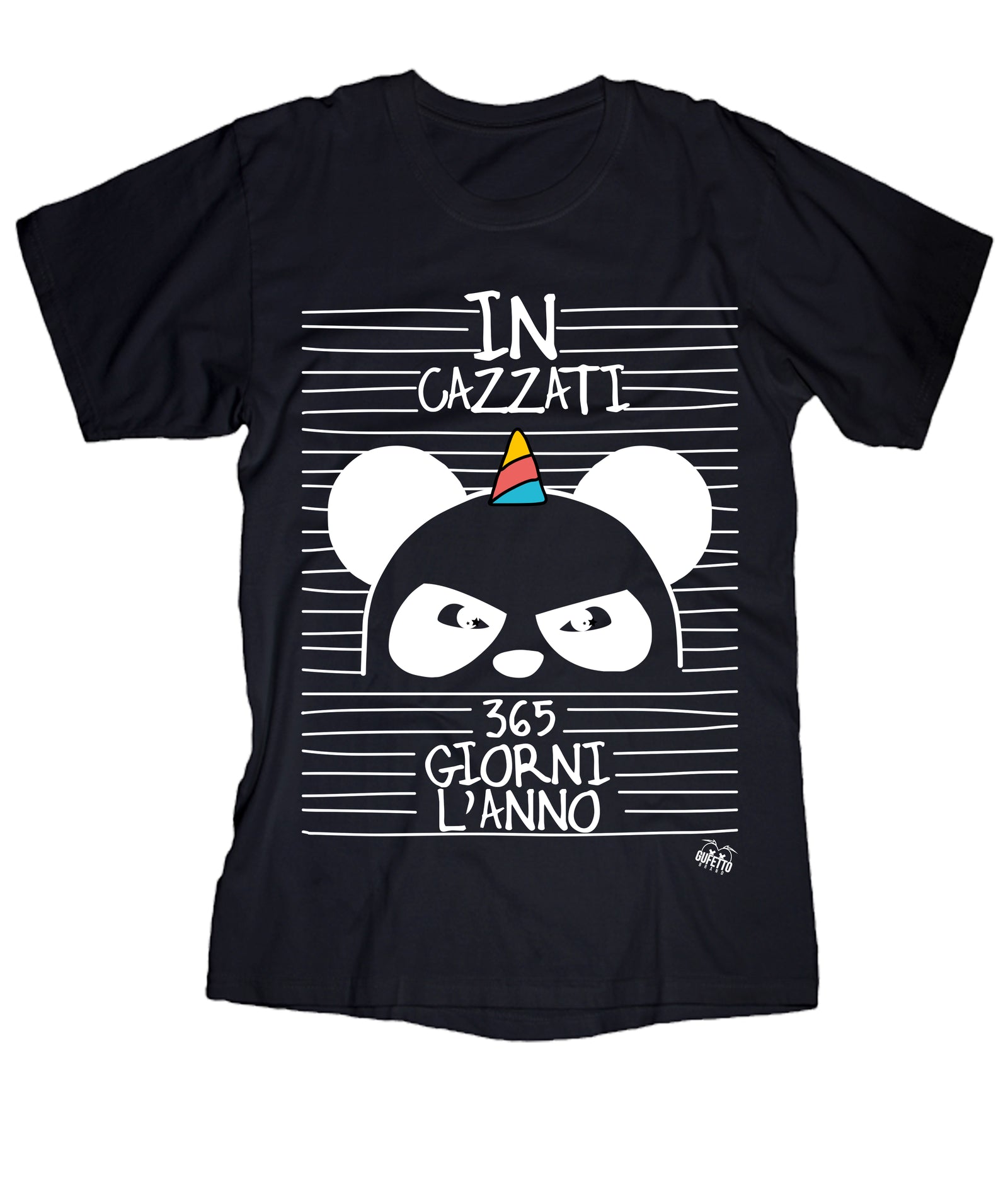 T-shirt Donna INCAZZATI ( S953 ) - Gufetto Brand 